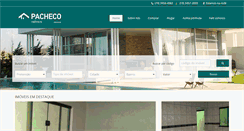 Desktop Screenshot of imoveispacheco.com.br